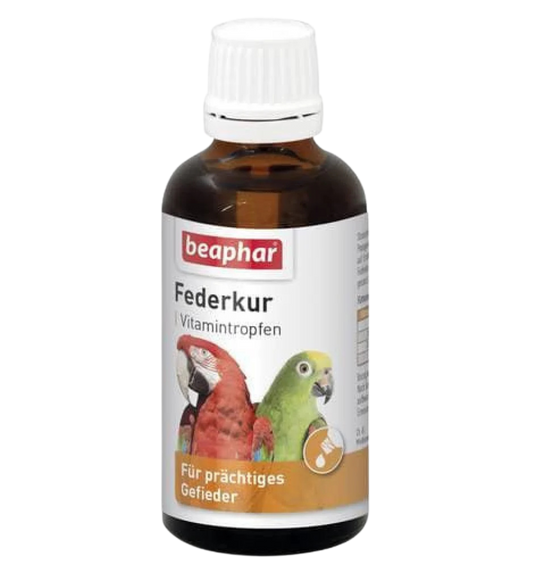 Beaphar Vitamin for treating bird feather problems 50ml