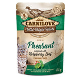 Carnilove Wet Food for Adult Cats Pheasant with Mulberry Leaf 85g