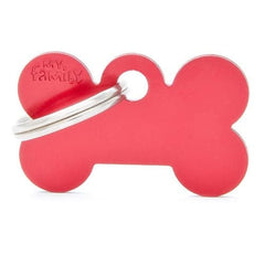 My Family Necklace Basic Extra Large Red Bone