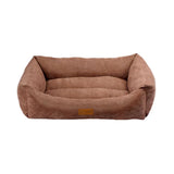 Feline Go Rectangular Bed for Cats and Dogs Brown