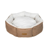 Feline Go Round Bed for Cats and Dogs Brown