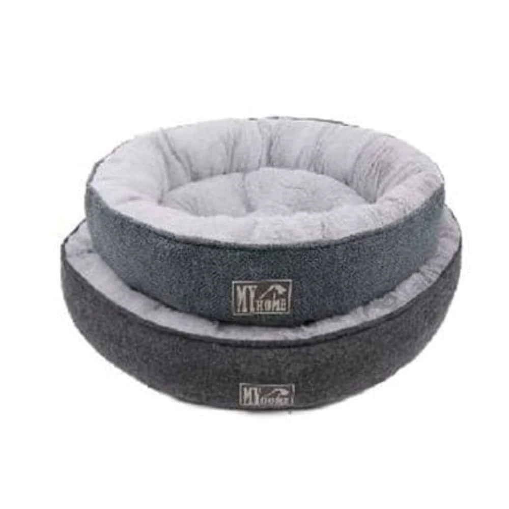 Feline Go Cat Bed Blue/Grey Small 40cm