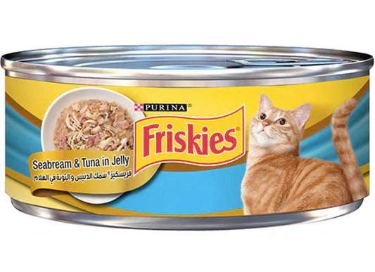 Friskies Sea Bream &amp; Tuna in Jelly 155g