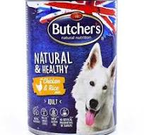 Butcher's Chicken &amp; Rice Puree for Adult Dogs 390g