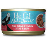 Tiki Cat Aloha Friends Tuna Calamari &amp; Chunks in Gravy 85g