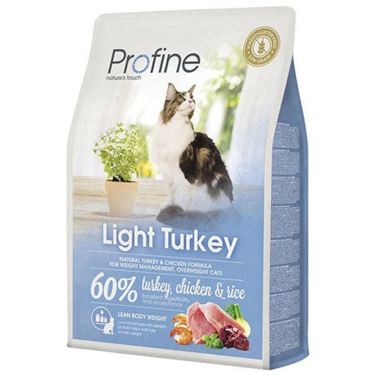 Provine Light Dry Cat Food with Turkey and Rice