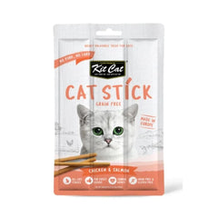 Kit Kat Chicken &amp; Salmon Sticks for Cats 15g