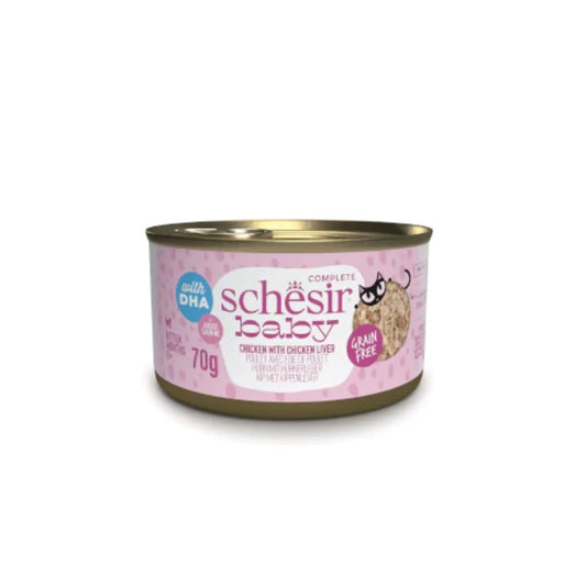 Sheba Canned Baby Whole Chicken &amp; Liver for Kittens 70g