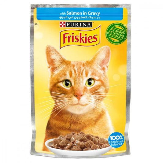 Friskies Salmon in Gravy 85g