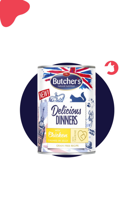 Butcher's Delicious Dinner Chicken Pieces in Jelly 400g 