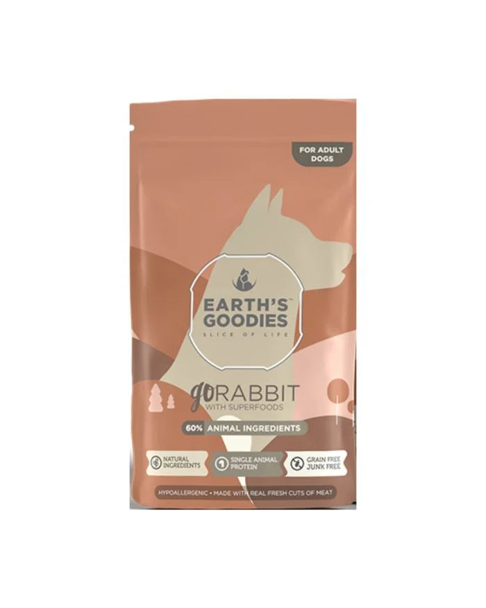 Earth Goodies Rabbit in Gravy Adult Wet Dog Food 150g