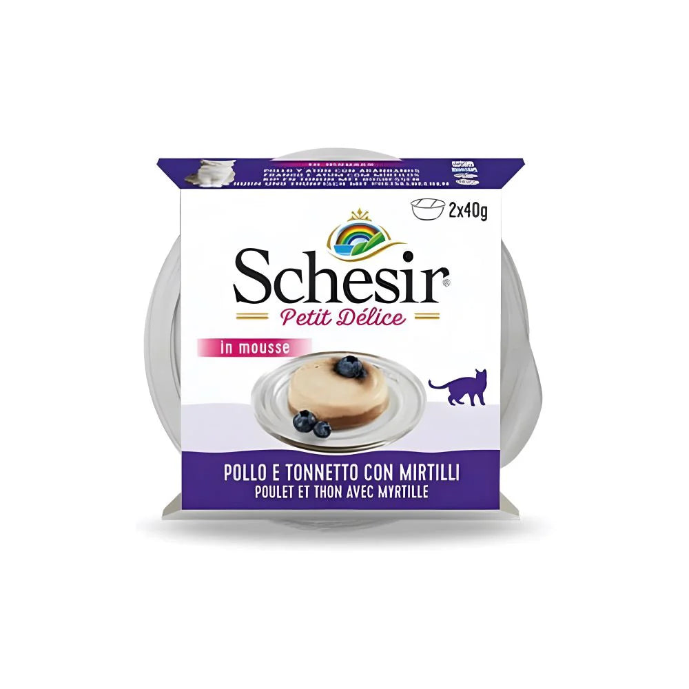 Chezir Petit Delicious Chicken &amp; Tuna Mousse with Berries 2x40g