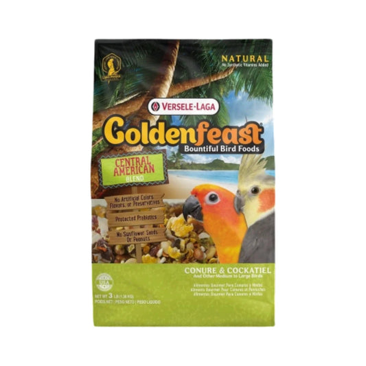 Golden Feast Central America Complete Meal for Cockatiels and Conures