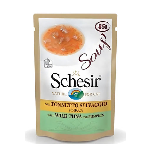 Sheba Wild Tuna with Pumpkin in Soup for Cats 85g