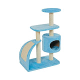 Zolux Scratcher Wave for Cats Large Blue