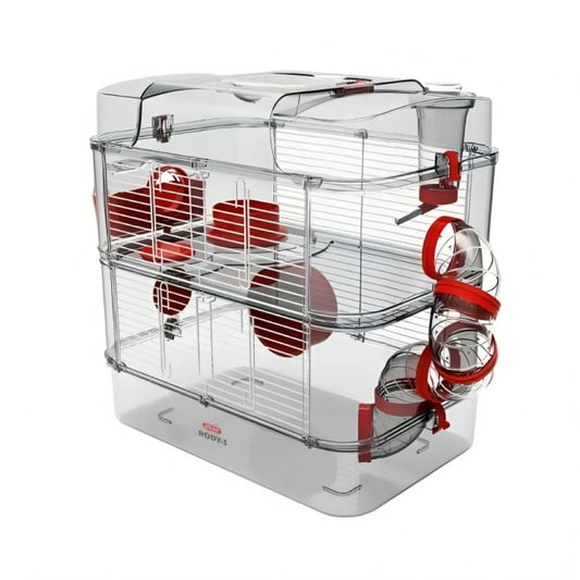 Zolux Rudy 3 Double Cage for Small Rodents