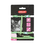 Zolux Vest and Harness 120cm Green for Cats