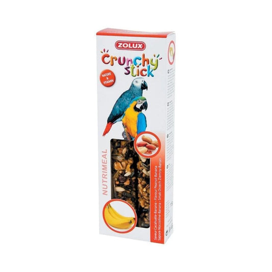 Zolux Crunchy Sticks for Parrots with Peanuts 115g