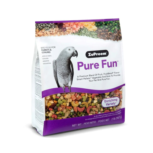 Zupreem Pure Fun Parrot and Conure Food