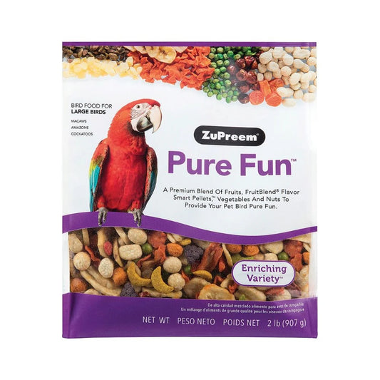 Zupreem Pure Fan Food for Large Birds